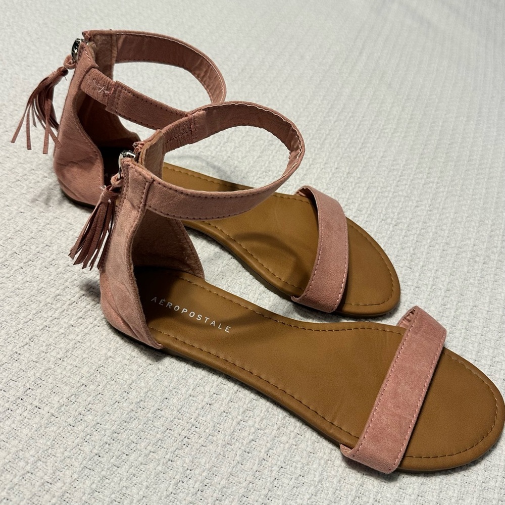 Aeropostale Pink & Brown Women’s Sandals